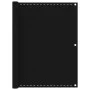 Toldo para balcón HDPE negro 120x400 cm de vidaXL, Sombrillas - Ref: Foro24-311037, Precio: 19,78 €, Descuento: %
