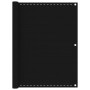 Toldo para balcón HDPE negro 120x400 cm de vidaXL, Sombrillas - Ref: Foro24-311037, Precio: 20,22 €, Descuento: %