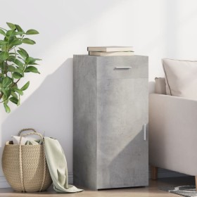 Aparador de madera de ingeniería gris hormigón 40x42,5x93 cm de , Aparadores - Ref: Foro24-846281, Precio: 79,23 €, Descuento: %