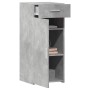 Aparador de madera de ingeniería gris hormigón 40x42,5x93 cm de , Aparadores - Ref: Foro24-846281, Precio: 79,23 €, Descuento: %