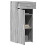 Aparador madera de ingeniería gris Sonoma 40x42,5x93 cm de , Aparadores - Ref: Foro24-846283, Precio: 73,86 €, Descuento: %