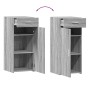 Aparador madera de ingeniería gris Sonoma 40x42,5x93 cm de , Aparadores - Ref: Foro24-846283, Precio: 73,86 €, Descuento: %