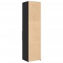 Aparador de madera de ingeniería negro 45x42,5x185 cm de , Aparadores - Ref: Foro24-3281449, Precio: 131,82 €, Descuento: %