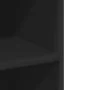Aparador alto madera contrachapada negro 70x41x185 cm de , Aparadores - Ref: Foro24-3281688, Precio: 129,97 €, Descuento: %