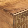 Mesa de centro de madera maciza de mango 80x50x40 cm de , Mesas de centro - Ref: Foro24-358288, Precio: 68,40 €, Descuento: %