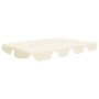 Dosel de repuesto columpio de jardín crema 188/168x145/110 cm de vidaXL, Cubiertas para carpas y cenadores - Ref: Foro24-3120...