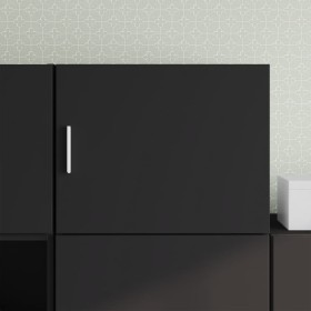 Armario de pared madera de ingeniería negro 50x42,5x40 cm de , Aparadores - Ref: Foro24-846111, Precio: 42,91 €, Descuento: %