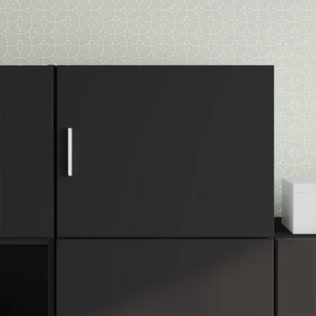 Armario de pared madera de ingeniería negro 50x42,5x40 cm de , Aparadores - Ref: Foro24-846111, Precio: 42,30 €, Descuento: %