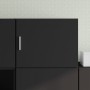 Armario de pared madera de ingeniería negro 50x42,5x40 cm de , Aparadores - Ref: Foro24-846111, Precio: 42,91 €, Descuento: %