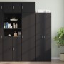Armario de pared madera de ingeniería negro 50x42,5x40 cm de , Aparadores - Ref: Foro24-846111, Precio: 42,91 €, Descuento: %