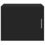Armario de pared madera de ingeniería negro 50x42,5x40 cm de , Aparadores - Ref: Foro24-846111, Precio: 42,30 €, Descuento: %