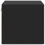 Armario de pared madera de ingeniería negro 50x42,5x40 cm de , Aparadores - Ref: Foro24-846111, Precio: 42,30 €, Descuento: %