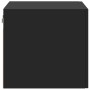 Armario de pared madera de ingeniería negro 50x42,5x40 cm de , Aparadores - Ref: Foro24-846111, Precio: 42,91 €, Descuento: %