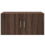 Armario de pared madera ingeniería marrón roble 80x42,5x40 cm de , Aparadores - Ref: Foro24-846130, Precio: 63,69 €, Descuent...