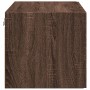 Armario de pared madera ingeniería marrón roble 80x42,5x40 cm de , Aparadores - Ref: Foro24-846130, Precio: 63,69 €, Descuent...