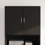 Armario de pared madera de ingeniería negro 80x42,5x64 cm de , Aparadores - Ref: Foro24-846132, Precio: 73,94 €, Descuento: %