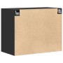 Armario de pared madera de ingeniería negro 80x42,5x64 cm de , Aparadores - Ref: Foro24-846132, Precio: 73,94 €, Descuento: %