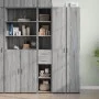 Aparador de madera de ingeniería gris Sonoma 30x42,5x185 cm de , Aparadores - Ref: Foro24-846241, Precio: 95,01 €, Descuento: %
