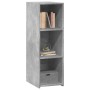 Aparador de madera contrachapada gris hormigón 30x41x93 cm de , Aparadores - Ref: Foro24-846344, Precio: 49,01 €, Descuento: %