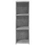 Aparador de madera contrachapada gris hormigón 30x41x93 cm de , Aparadores - Ref: Foro24-846344, Precio: 49,01 €, Descuento: %