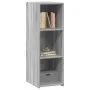 Aparador madera de ingeniería gris Sonoma 30x41x93 cm de , Aparadores - Ref: Foro24-846346, Precio: 50,80 €, Descuento: %