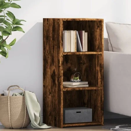 Rauchiger Eichenfurnier-Holzschrank 40x41x93 cm von , Sideboards - Ref: Foro24-846352, Preis: 50,70 €, Rabatt: %
