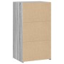 Aparador madera de ingeniería gris Sonoma 50x41x93 cm de , Aparadores - Ref: Foro24-846367, Precio: 53,47 €, Descuento: %