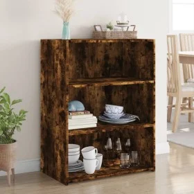 Aparador de madera de ingeniería roble ahumado 70x41x93 cm de , Aparadores - Ref: Foro24-846373, Precio: 63,50 €, Descuento: %