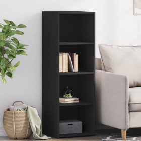 Aparador alto madera de ingeniería negro 40x41x124 cm de , Aparadores - Ref: Foro24-846384, Precio: 65,03 €, Descuento: %