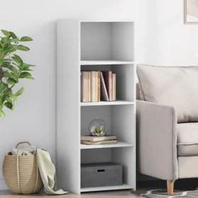 Aparador alto madera ingeniería blanco 45x41x124 cm de , Aparadores - Ref: Foro24-846390, Precio: 65,04 €, Descuento: %