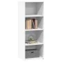 Aparador alto madera ingeniería blanco 45x41x124 cm de , Aparadores - Ref: Foro24-846390, Precio: 65,04 €, Descuento: %