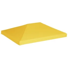 Toldo de cenador 270 g/m² 4x3 m amarillo de vidaXL, Cubiertas para carpas y cenadores - Ref: Foro24-312082, Precio: 71,16 €, ...