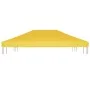 Toldo de cenador 270 g/m² 4x3 m amarillo de vidaXL, Cubiertas para carpas y cenadores - Ref: Foro24-312082, Precio: 71,16 €, ...