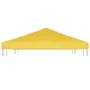 Toldo de cenador 270 g/m² 4x3 m amarillo de vidaXL, Cubiertas para carpas y cenadores - Ref: Foro24-312082, Precio: 71,16 €, ...