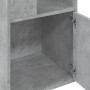Estantería de madera de ingeniería gris hormigón 40x36x189 cm de , Librerías y estanterías - Ref: Foro24-848244, Precio: 76,8...