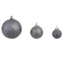 Lote de bolas de Navidad 100 unidades blanco/gris 3/4/6 cm en Decoración Festiva y Estacional | Comprar online en Foru.es