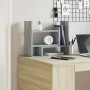 Organizador escritorio madera ingeniería gris 38,5x17x39 cm de , Clasificación y organización - Ref: Foro24-848064, Precio: 2...