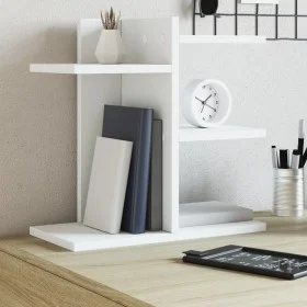 Organizador escritorio madera ingeniería blanco 42x21,5x42 cm de , Clasificación y organización - Ref: Foro24-848066, Precio:...