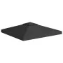 Cubierta superior de cenador 2 niveles negro 310 g/m² 3x3 m by vidaXL, Covers for tents and gazebos - Ref: Foro24-312072, Pri...