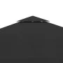 Cubierta superior de cenador 2 niveles negro 310 g/m² 3x3 m by vidaXL, Covers for tents and gazebos - Ref: Foro24-312072, Pri...