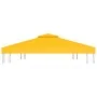 Toldo de cenador 2 niveles 310 g/m² 4x3 m amarillo de vidaXL, Cubiertas para carpas y cenadores - Ref: Foro24-312076, Precio:...