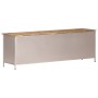 Mueble para TV de madera de mango rugosa 120x30x40 cm en Muebles TV | Comprar online en Foru.es