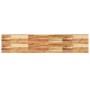 Estante flotante madera acacia maciza acabado aceite 140x30x4cm de , Estantes y estanterías - Ref: Foro24-3279623, Precio: 87...