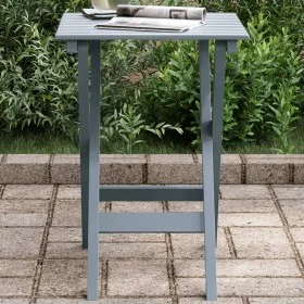 Mesa auxiliar plegable madera maciza de álamo gris de , Mesas de jardín - Ref: Foro24-4008874, Precio: 38,67 €, Descuento: %