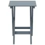 Mesa auxiliar plegable madera maciza de álamo gris de , Mesas de jardín - Ref: Foro24-4008874, Precio: 38,67 €, Descuento: %
