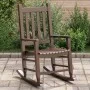 Mecedora para niños madera maciza de álamo marrón de , Mecedoras - Ref: Foro24-4008876, Precio: 61,64 €, Descuento: %