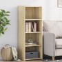 Aparador alto madera de ingeniería roble Sonoma 45x41x124 cm de , Aparadores - Ref: Foro24-846392, Precio: 66,70 €, Descuento: %