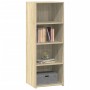 Aparador alto madera de ingeniería roble Sonoma 45x41x124 cm de , Aparadores - Ref: Foro24-846392, Precio: 66,70 €, Descuento: %