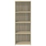 Aparador alto madera de ingeniería roble Sonoma 45x41x124 cm de , Aparadores - Ref: Foro24-846392, Precio: 66,70 €, Descuento: %