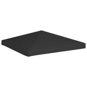Gazebo awning 270 g/m² 3x3 m black by vidaXL, Covers for tents and gazebos - Ref: Foro24-312078, Price: 61,73 €, Discount: %